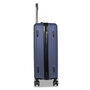 Велика валіза Swissbrand Riga 2.0 на 106 л вагою 4,3 кг із пластику Синій