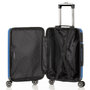 Большой чемодан Swissbrand Riga 2.0 на 106 л весом 4,3 кг из пластика Синий