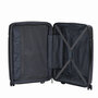 Большой чемодан V&amp;V Travel Summer Breeze на 100/110 л весом 4,3 кг из полипропилена Черный