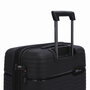 Большой чемодан V&amp;V Travel Summer Breeze на 100/110 л весом 4,3 кг из полипропилена Черный