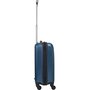 Мала пластикова валіза VIP OAKLAND ручна поклажа на 35 л вагою 2,6 кг Синій