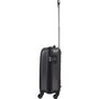 Мала пластикова валіза VIP OAKLAND ручна поклажа на 35 л вагою 2,6 кг Чорний