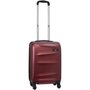 Мала пластикова валіза VIP OAKLAND ручна поклажа на 35 л вагою 2,6 кг Червоний