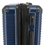 Середня валіза Swissbrand Paris на 64/74 л вагою 3,5 кг Синя