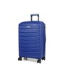 Середня валіза Snowball 61303 на 69/83 із поліпропілену Синій