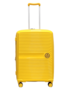Середня валіза Airtex 223 з поліпропілену на 68 л з розширювальною блискавкою Жовта