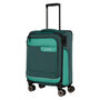 Мала валіза Travelite Viia ручна поклажа на 34 л вагою 2,4 кг Зелена