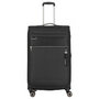Большой тканевый чемодан Travelite Miigo на 90/96 л весом 3,5 кг Черный