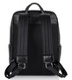 Мужской кожаный рюкзак для ноутбука Tiding Bag Черный