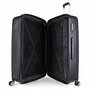 Большой чемодан Airtex 241 из полипропилена на 110/127 л весом 4,7 кг Черный