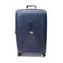 Середня валіза Airtex 241 з поліпропілену на 70/80 л Синій