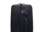Мала валіза Airtex 241 ручна поклажа з поліпропілену на 40/46 л Чорна