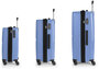 Середня валіза Gabol Kume на 66/77 л вагою 3,4 кг з поліпропілену Блакитний