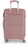 Середня валіза Gabol Akane на 81/88 л вагою 3,5 кг із поліпропілену Рожевий