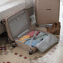 Средний чемодан Gabol Kiba из полипропилена на 72/80 л весом 3,5 кг Бежевый