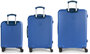 Большой чемодан Gabol Journey на 106/135 л весом 4,7 кг из пластика Синий