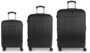 Середня валіза Gabol Mercury на 70/81 л вагою 3,6 кг із пластику Чорний