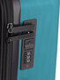 Средний чемодан Gabol Mercury на 70/81 л весом 3,6 кг из пластика Бирюзовый