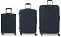 Большой чемодан Gabol Future 109/123 л весом 4,3 кг из пластика Синий