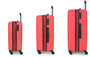 Велика валіза Gabol Future 109/123 л вагою 4,3 кг із пластику Червоний