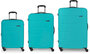 Велика валіза Gabol Future 109/123 л вагою 4,3 кг із пластику Бірюзовий