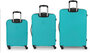 Большой чемодан Gabol Future 109/123 л весом 4,3 кг из пластика Бирюзовый