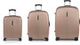 Велика валіза Gabol Paradise XP на 100/112 вагою 4,6 кг із пластику Бежева