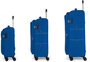 Большой тканевой чемодан Gabol Lisboa на 103/113 ли весом 3,7 кг Синий
