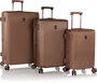 Средний чемодан Heys Earth Tones на 68/81 л весом 4 кг из поликарбоната Коричневый