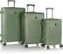 Большой чемодан Heys Earth Tones на 105/125 л весом 4,8 кг из поликарбоната Зеленый