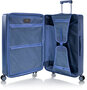 Велика валіза Heys Luxe на 112/135 л із полікарбонату Синій
