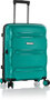 Мала валіза Heys Milos ручна поклажа на 40/45 л вагою 2,7 кг Зелена