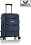Малый чемодан Heys Milos ручная кладь на 40/45 л весом 2,7 кг Синий