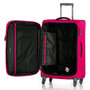 Средний чемодан Swissbrand Silkeborg на 75/82 л весом 2,8 кг Красный
