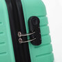 Средний чемодан Semi Line на 78 л весом 3,6 кг из полипропилена Зеленый