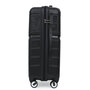 Средний чемодан Semi Line на 61 л весом 3 кг из полипропилена Черный