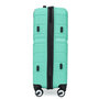 Средний чемодан Semi Line на 61 л весом 3 кг из полипропилена Зеленый