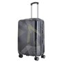 Средний чемодан Semi Line на 67 л весом 3,3 кг из пластика Антрацит