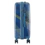 Средний чемодан Semi Line на 67 л весом 3,3 кг из пластика Синий