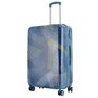 Большой чемодан Semi Line на 97 л весом 4,3 из пластика Синий