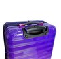 Малый чемодан Snowball iFly с расширением на 39/45 л из поликарбоната Фиолетовый