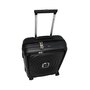 Малый чемодан Snowball ручная кладь на 35 л весом 1,9 кг из полипропилена Черный