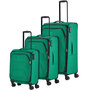 Мала валіза Travelite Adria для ручної поклажі на 34 л вагою 2,4 кг Зелена
