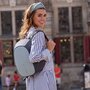 Жіночий міський рюкзак з тревожною кнопкою XD Design Cathy Protection Синій