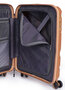 Велика валіза V&amp;V TRAVEL METALLO на 105/115 л вагою 4,5 кг з поліпропілену Золотистий