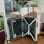 Большой чемодан Swissbrand Narberth на 105 л весом 3,9 кг из полипропилена Розовый