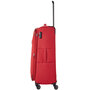 Велика тканинна валіза Travelite Chios на 90/97 л вагою 3,4 кг Червоний