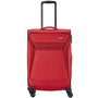 Средний тканевый чемодан Travelite Chios на 60/66 л весом 2,9 кг Красный