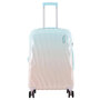 Средний чемодан Semi Line на 71 л весом 3,6 кг Розовый