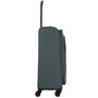 Середня валіза Travelite Croatia на 61/66 л вагою 2,9 кг Зелена